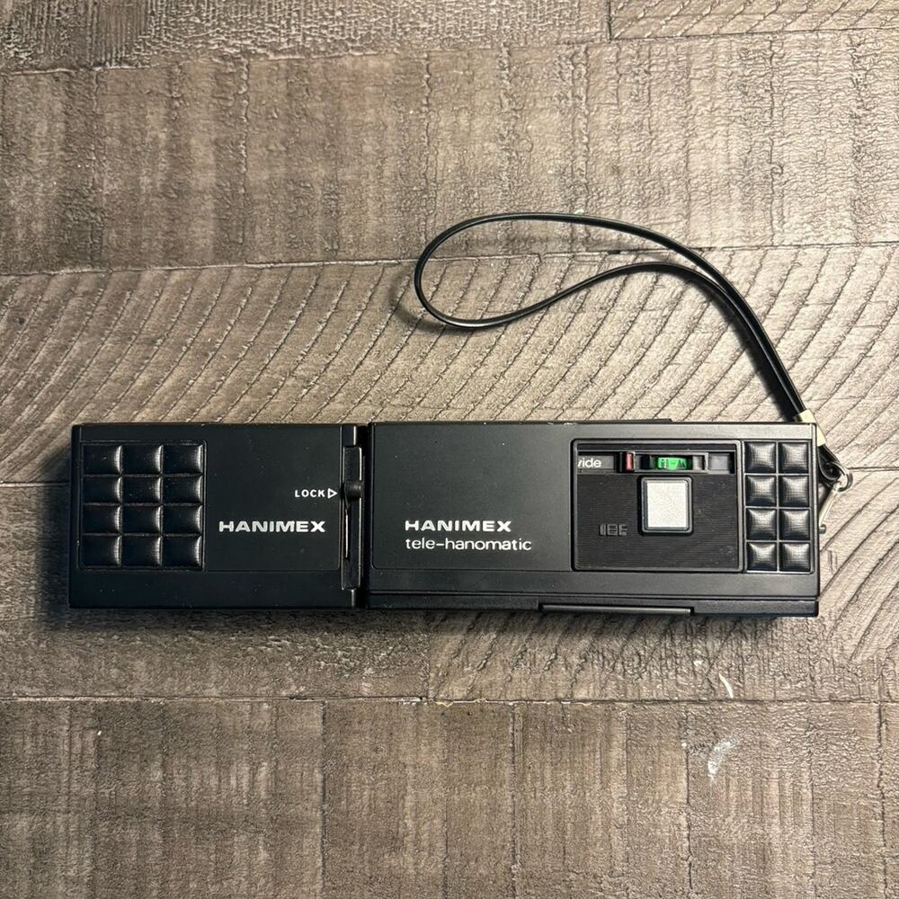 Vintage Hanimex Tele-Hanomatic Camera Sliding Bar Design